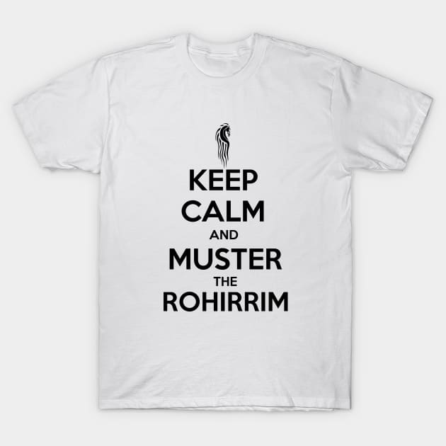 Muster the Rohirrim T-Shirt by Clathrus